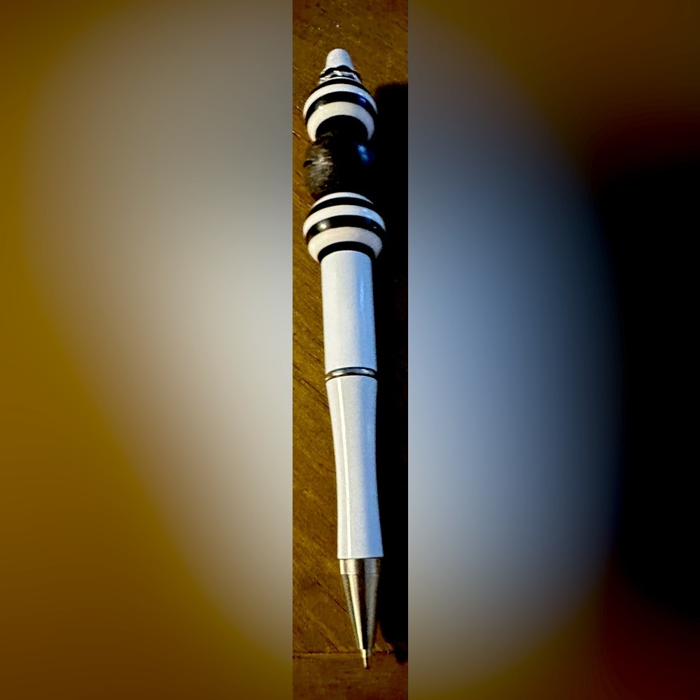 Elegant Black and White Pen